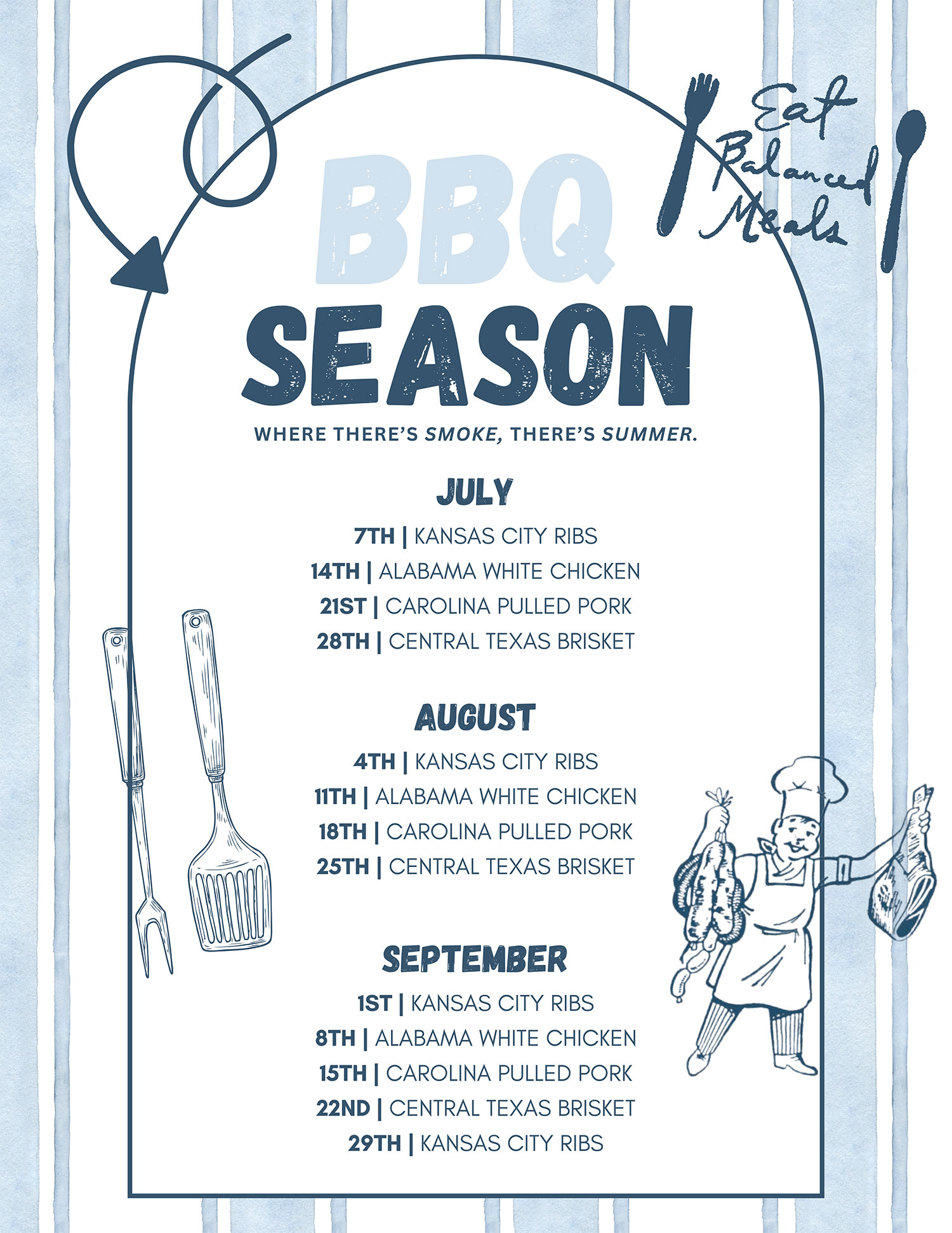 BBQ Season Every Monday